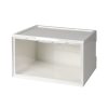 LED Sneaker Display Case Lighted Shoe Storage Boxes Sound Control Magnetic