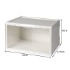 LED Sneaker Display Case Lighted Shoe Storage Boxes Sound Control Magnetic