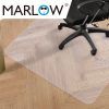 Chair Mat Office Carpet Floor Protectors Home Room Computer Work 135X114 – Clear