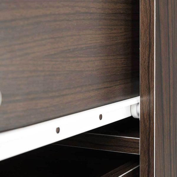 Tallboy Dresser 6 Chest of Drawers Cabinet 85 x 39.5 x 105 – Brown