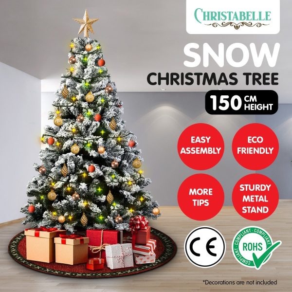 Christabelle Snow-Tipped Artificial Christmas Tree