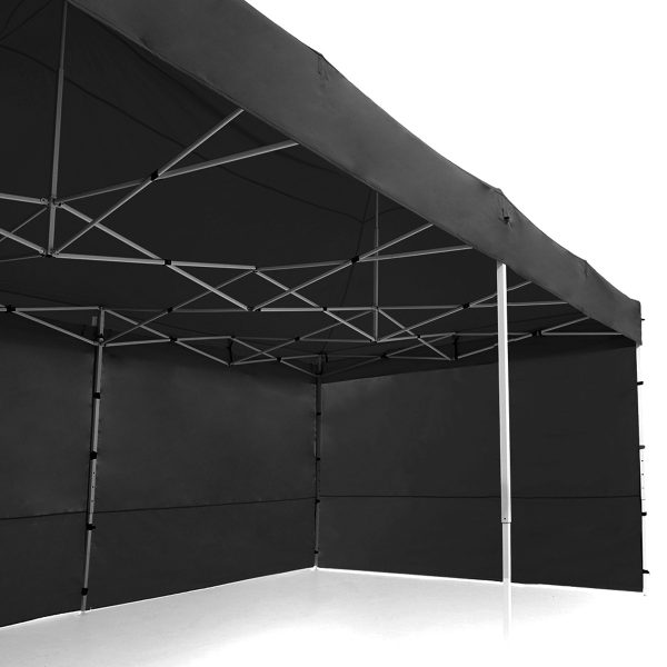 Gazebo Tent Marquee 3x6m PopUp Outdoor Wallaroo – Black