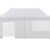 Gazebo Tent Marquee 3x6m PopUp Outdoor Wallaroo – White