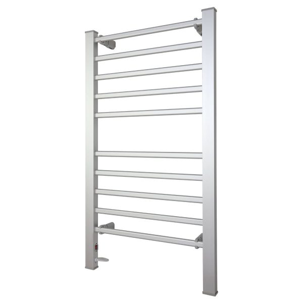 Pronti Heated Towel Rack Electric Rails Warmer 160 Watt- Silver