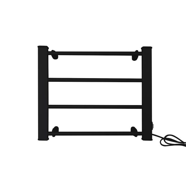 Pronti Heated Electric Towel Bathroom Rack EV-60 – Black