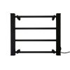 Pronti Heated Electric Towel Bathroom Rack EV-60 – Black