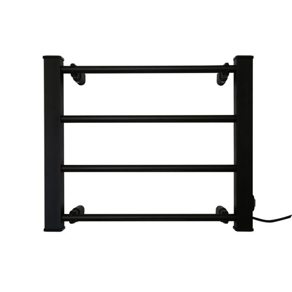 Pronti Heated Electric Towel Bathroom Rack EV-60 – Black