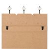 Wall-mounted Coat Rack with 6 Hooks 120×40 cm – Home Is