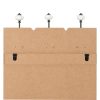 Wall-mounted Coat Rack with 6 Hooks 120×40 cm – Thank You