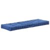 Pallet Floor Cushion Cotton – 120x40x7 cm and 120x80x10 cm, Light Blue