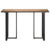 Dining Table – 120x60x76 cm, Rough Mango Wood