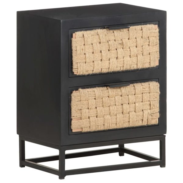 Doncaster Bedside Cabinet 40x30x50 cm Solid Mango Wood
