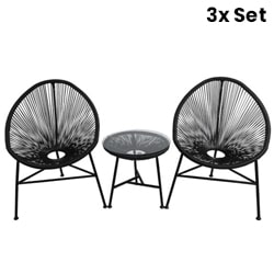 3X Garden Chairs