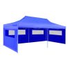 Foldable Pop-up Party Tent 3 x 6 m – Blue