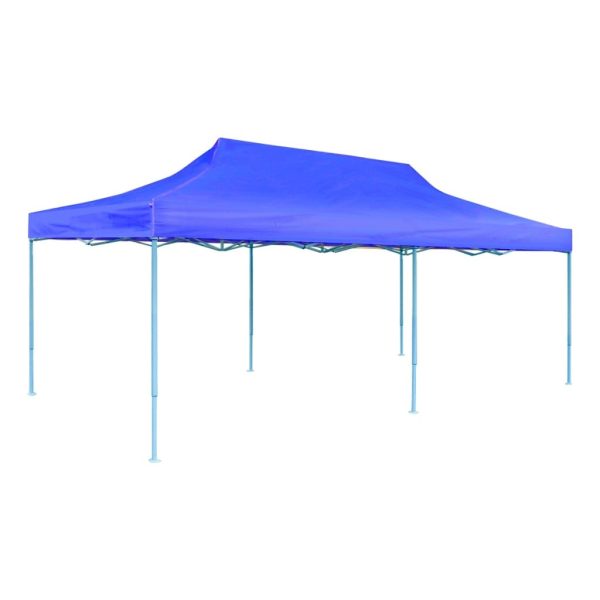 Foldable Pop-up Party Tent 3 x 6 m – Blue