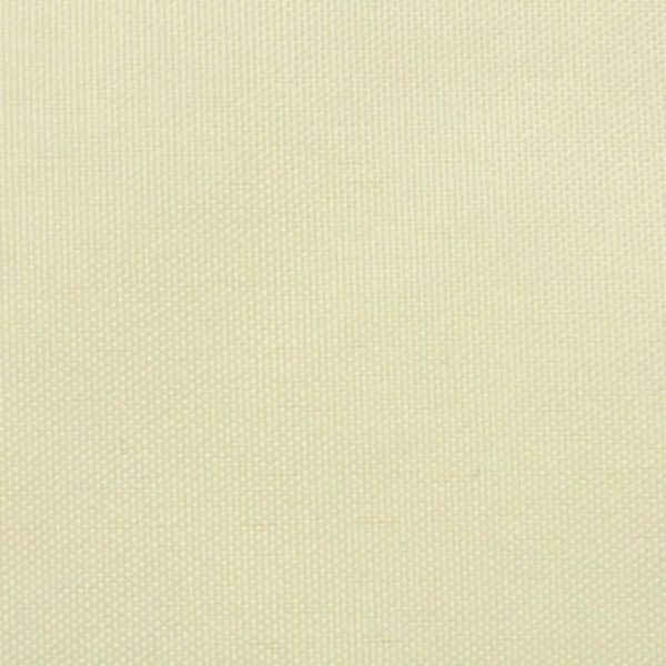 Sunshade Sail Oxford Fabric Square – 3.6×3.6 m, Cream