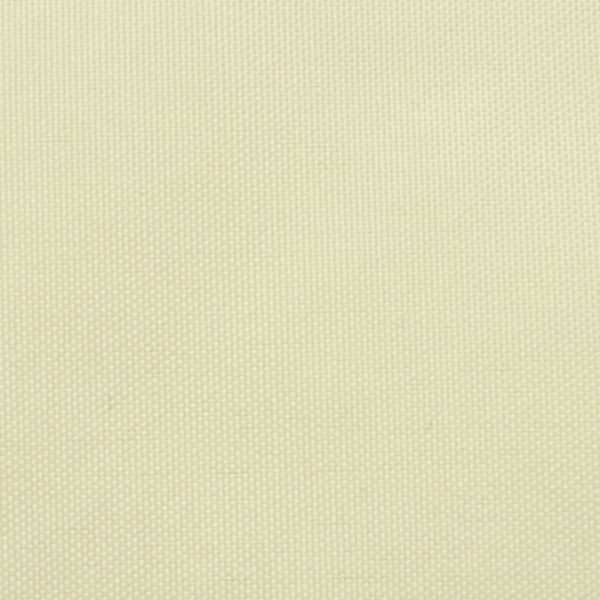 Sunshade Sail Oxford Fabric Rectangular – 4×6 m, Cream