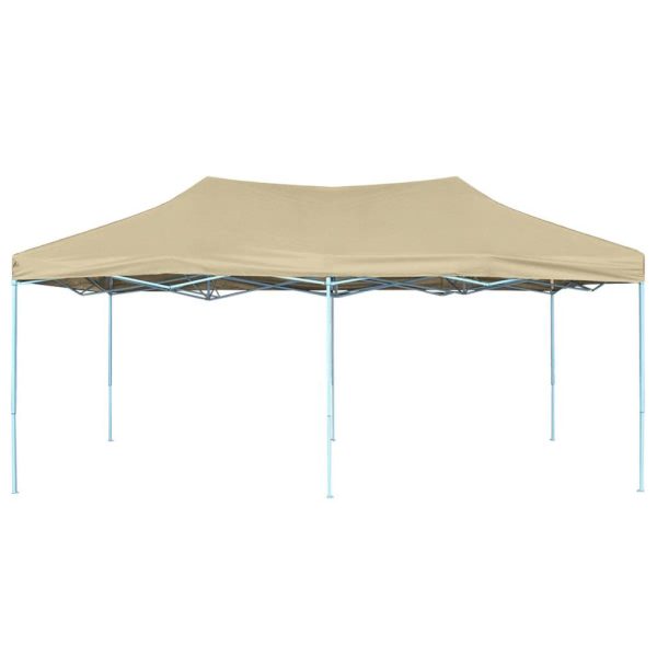 Foldable Tent Pop-Up 3×6 m – Cream
