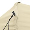 Foldable Tent Pop-Up 3×4.5 m – Cream