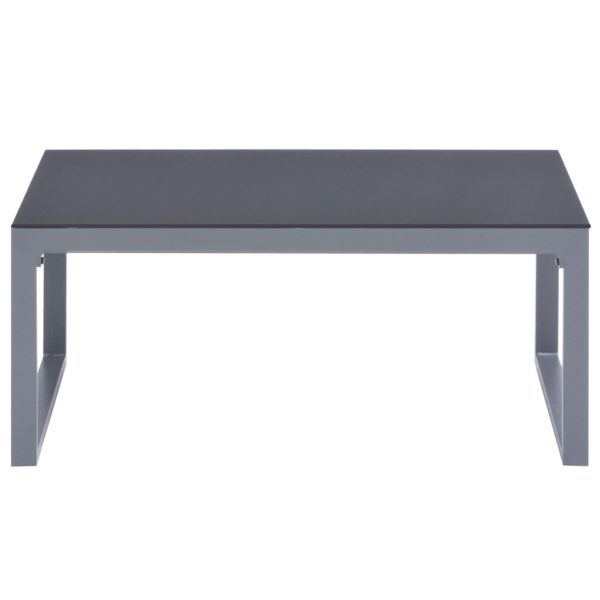 Coffee Table 90x50x40 cm Aluminium