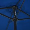 Outdoor Parasol with Aluminium Pole 460×270 cm – Blue
