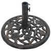 Umbrella Base Cast Iron – 48x48x33 cm, Bronze