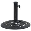 Umbrella Base Cast Iron – 40x40x32 cm, Bronze