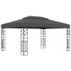 Gazebo with Double Roof 3×4 m – Anthracite
