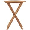 Folding Garden Table 60 cm Solid Teak Wood – Octagonal