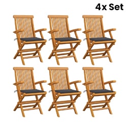 6X Garden Chairs