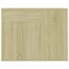 Sideboard 88x30x70 cm Engineered Wood – Sonoma oak