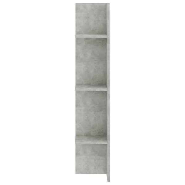 Bremerton TV Cabinet 152x22x113 cm Engineered Wood – Concrete Grey