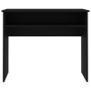 Desk 90x50x74 cm Engineered Wood – Black