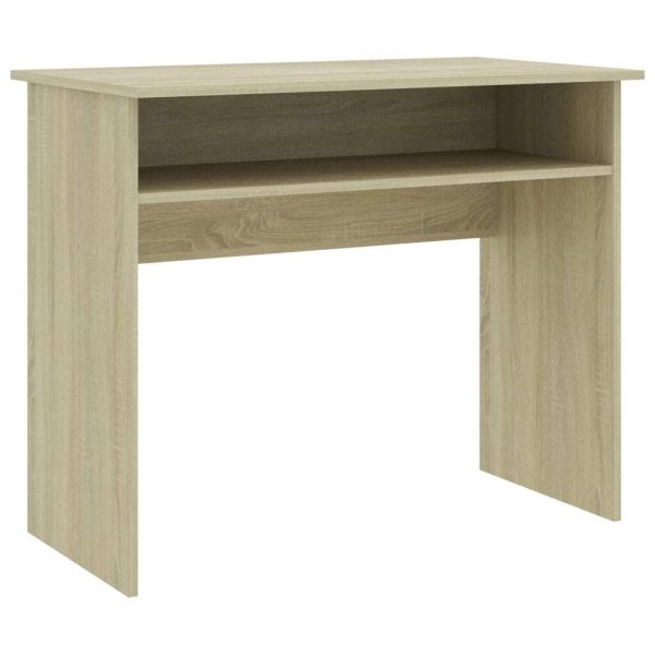 Desk 90x50x74 cm Engineered Wood – Sonoma oak