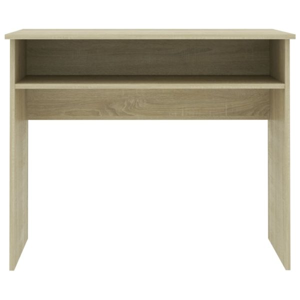 Desk 90x50x74 cm Engineered Wood – Sonoma oak