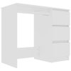 Desk 90x45x76 cm Engineered Wood – White
