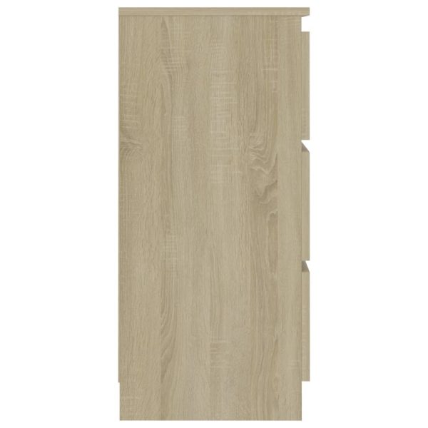 Sideboard 60x35x76 cm Engineered Wood – Sonoma oak