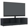Cookstown TV Cabinet 120x34x30 cm Engineered Wood – High Gloss Black