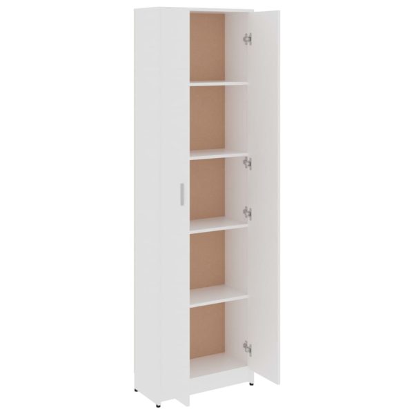 Hallway Wardrobe 55x25x189 cm Engineered Wood – White