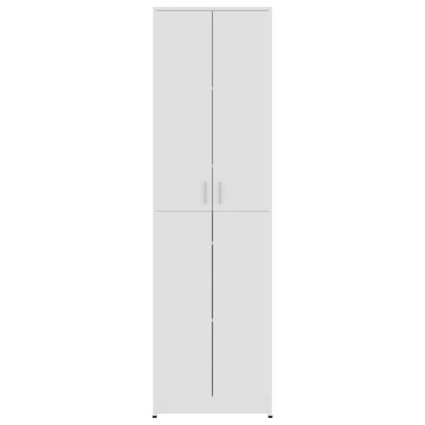 Hallway Wardrobe 55x25x189 cm Engineered Wood – White