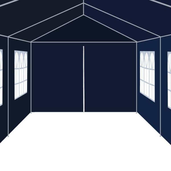 Party Tent – 3×12 m, Blue