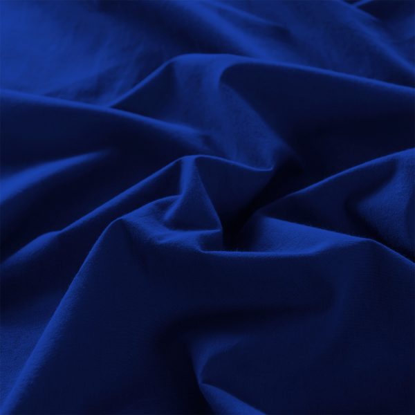 Royal Comfort Vintage Washed 100 % Cotton Sheet Set – SINGLE, Royal Blue