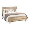 Rustic Timber 4 pcs Queen Bedroom Suite