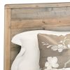 Rustic Timber 4 pcs Queen Bedroom Suite