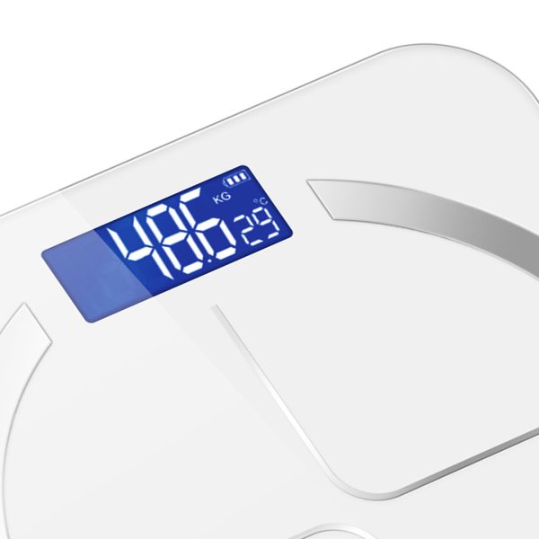 2X 180kg Digital Fitness Weight Bathroom Body Glass LCD Electronic Scales Black/White