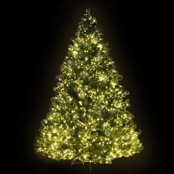 Jingle Jollys Christmas Tree Xmas Tree with LED Lights Warm White