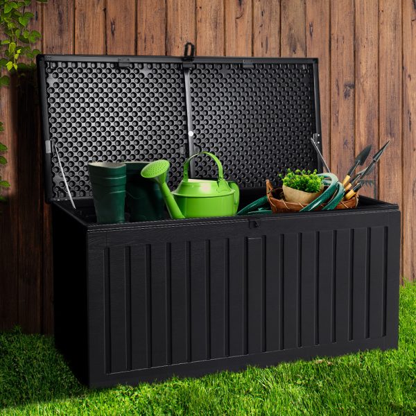 Outdoor Storage Box Container Garden Toy Indoor Tool Chest Sheds