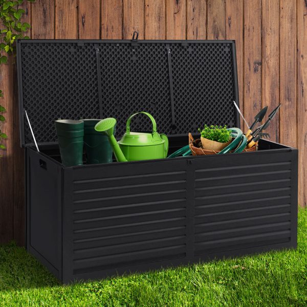 Outdoor Storage Box Container Garden Toy Indoor Tool Chest Sheds