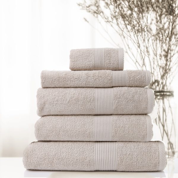 Royal Comfort Cotton Bamboo Towel Set 450GSM Luxurious Absorbent Plush
