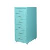 6 Tiers Steel Orgainer Metal File Cabinet With Drawers Office Furniture